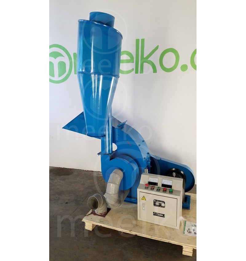 Electric hammer mill with biomass crusher up to 700 kg hour MKH420CC